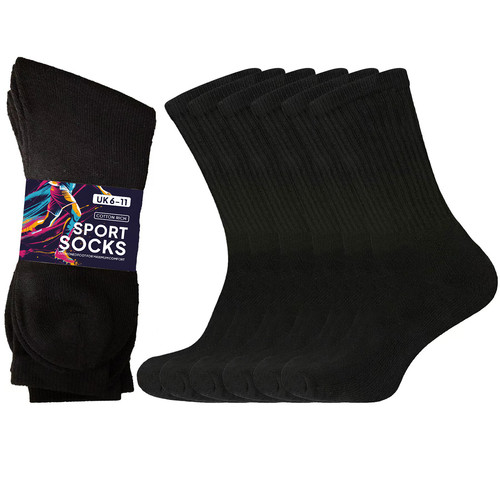 Mens sports socks pairs - mens, 6
