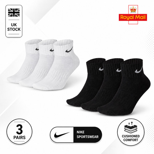 Nike cushioned quarter - quarter, 3