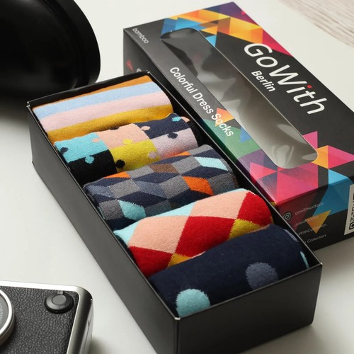 Men bamboo socks - socks,, colourful