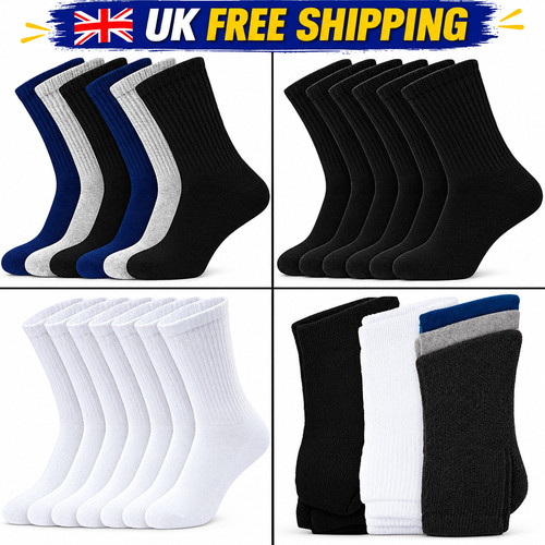 Mens sports socks pairs - 6,