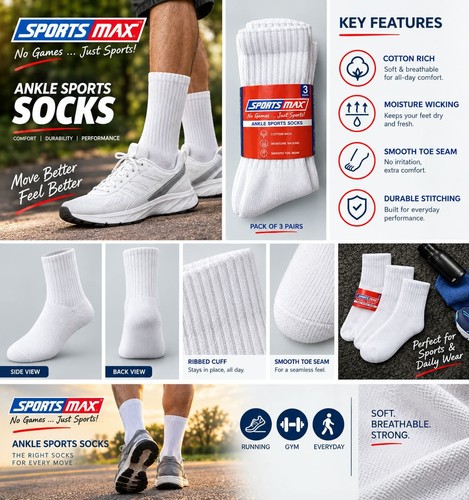 Pairs mens cotton rich - pairs,