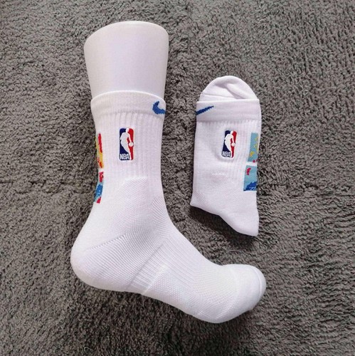 Nba basketball socks - basketball, white