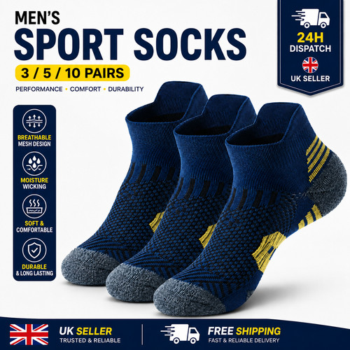 Pairs mens trainer socks - pairs,