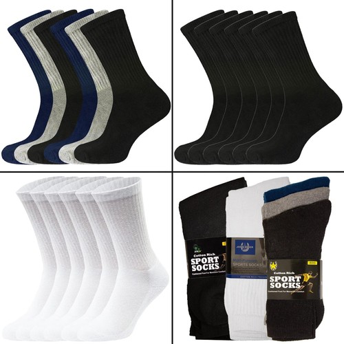 Mens sports socks - 6, pairs