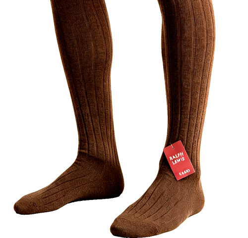 Mens long wool blend - ,
