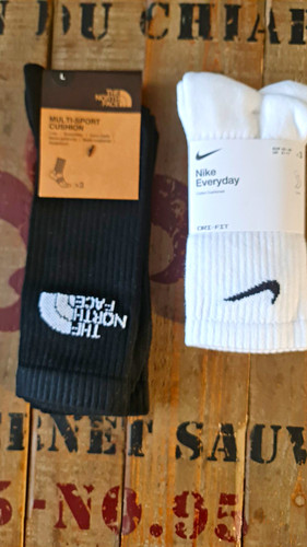 Nike men crew socks - nike, white