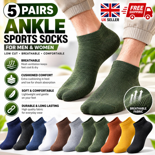 Pair bamboo trainer socks - pair,