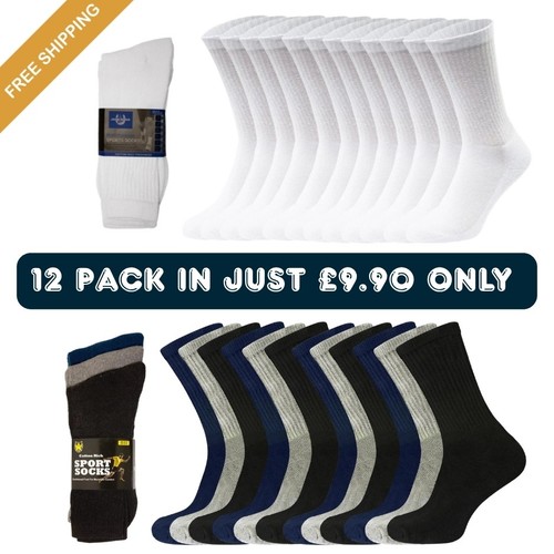 12pairs mens sports socks - 12pairs,