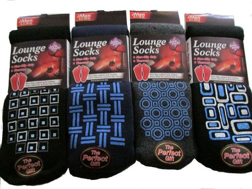 Mens lounge thick non slip - 2,3,