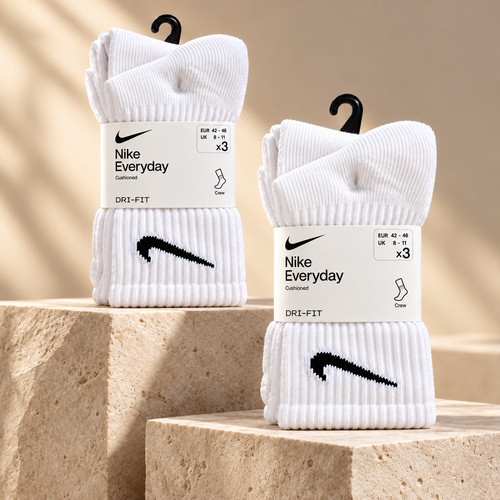 Nike everyday white crew socks - nike,