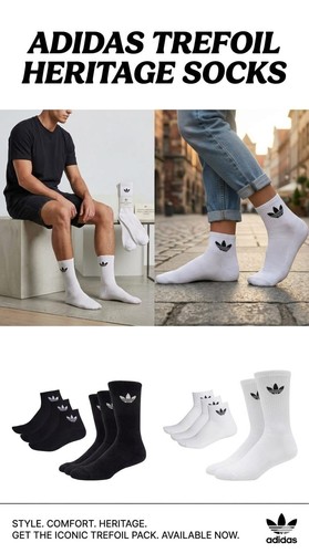 Adidas socks pairs pack - socks, 3
