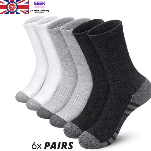 Mens sports socks - 6, pairs