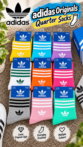 Adidas originals quarter - quarter, socks