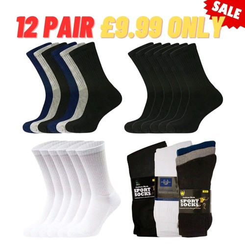 Pairs mens sports socks - 12,